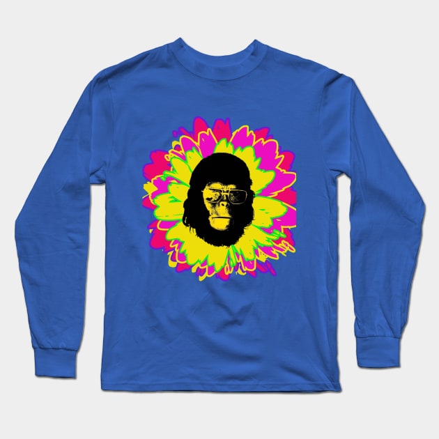 planet of the apes silliness Long Sleeve T-Shirt by ryanmpete